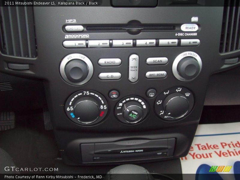 Kalapana Black / Black 2011 Mitsubishi Endeavor LS
