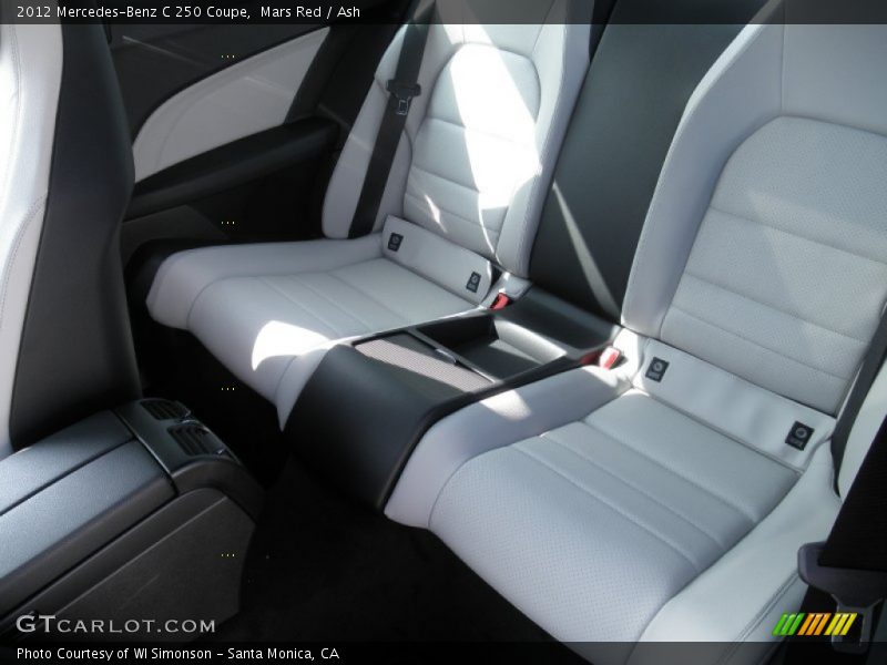 Mars Red / Ash 2012 Mercedes-Benz C 250 Coupe