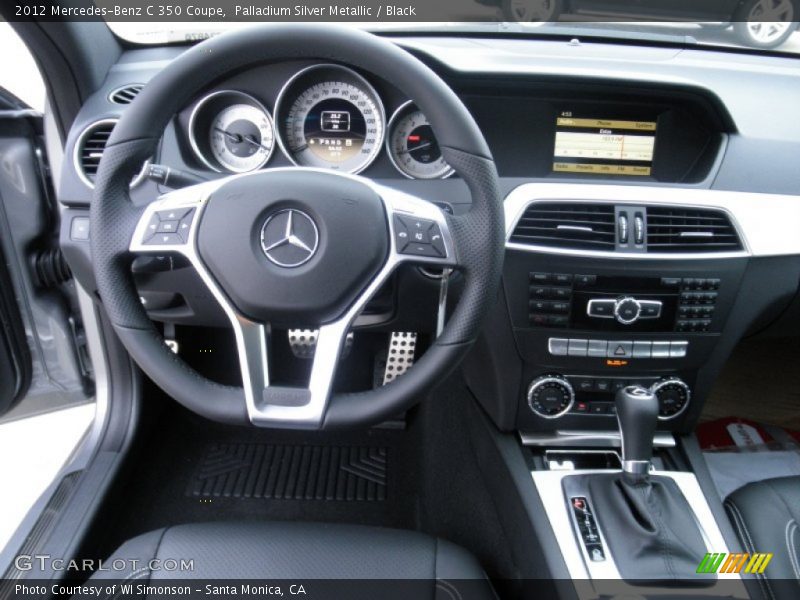 Dashboard of 2012 C 350 Coupe