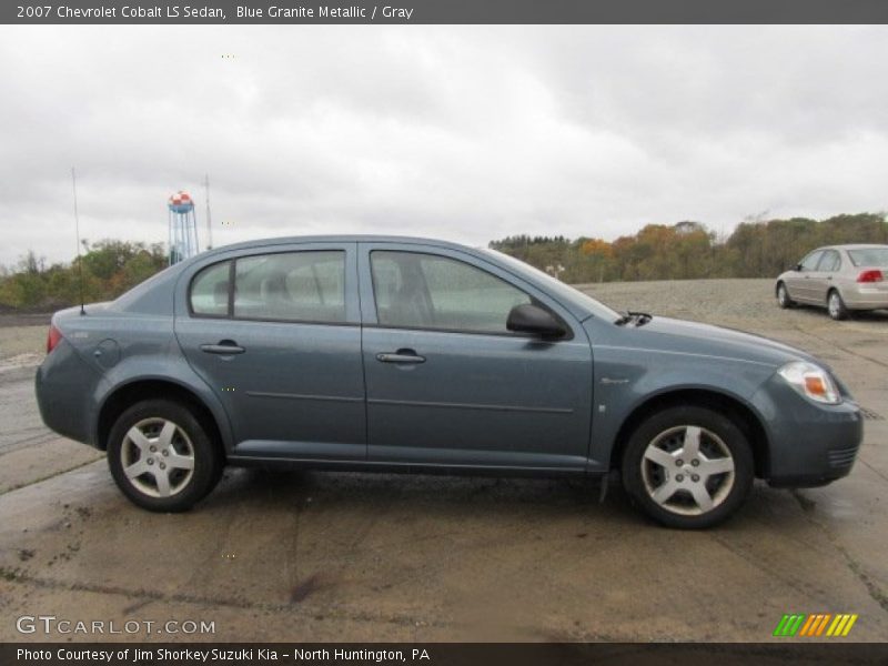 Blue Granite Metallic / Gray 2007 Chevrolet Cobalt LS Sedan