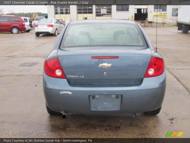 Blue Granite Metallic / Gray 2007 Chevrolet Cobalt LS Sedan