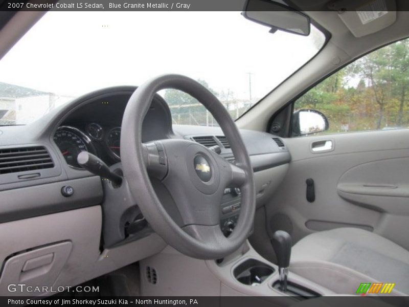 Blue Granite Metallic / Gray 2007 Chevrolet Cobalt LS Sedan