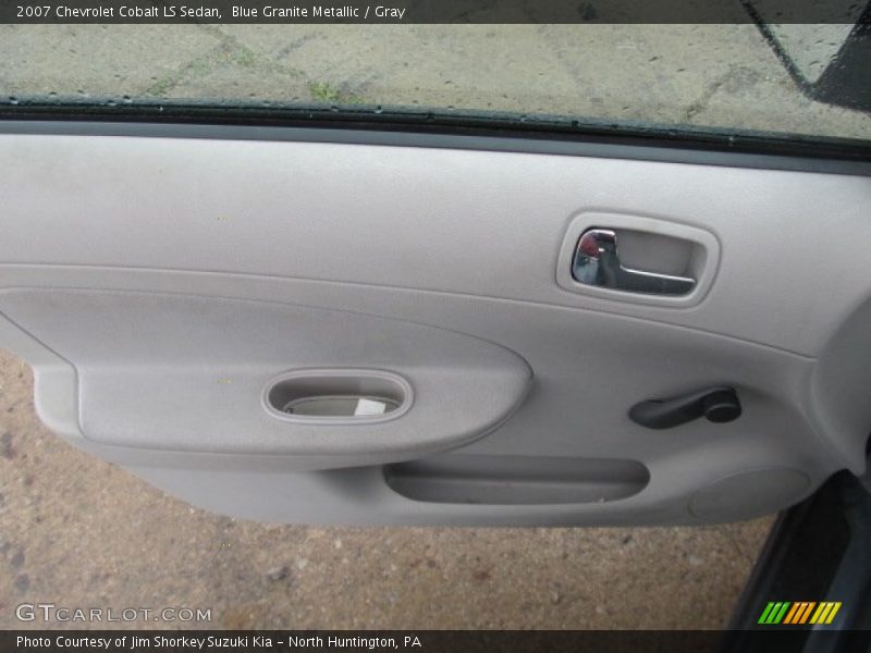Blue Granite Metallic / Gray 2007 Chevrolet Cobalt LS Sedan