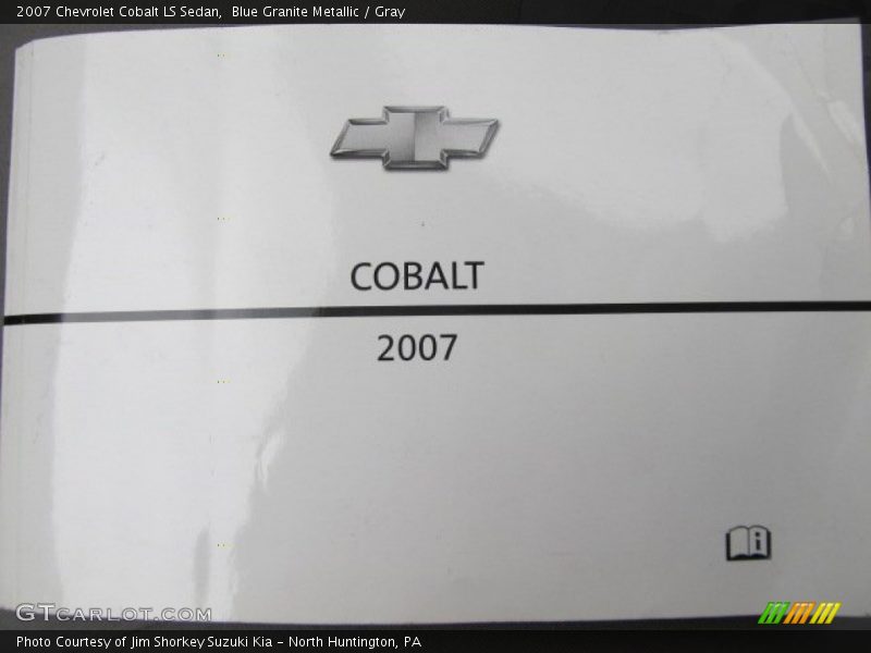 Blue Granite Metallic / Gray 2007 Chevrolet Cobalt LS Sedan