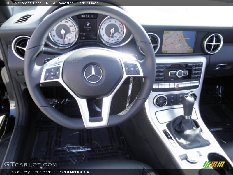 Dashboard of 2012 SLK 350 Roadster