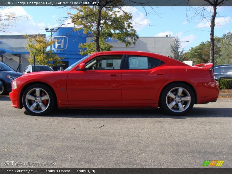 TorRed / Dark Slate Gray 2007 Dodge Charger SRT-8