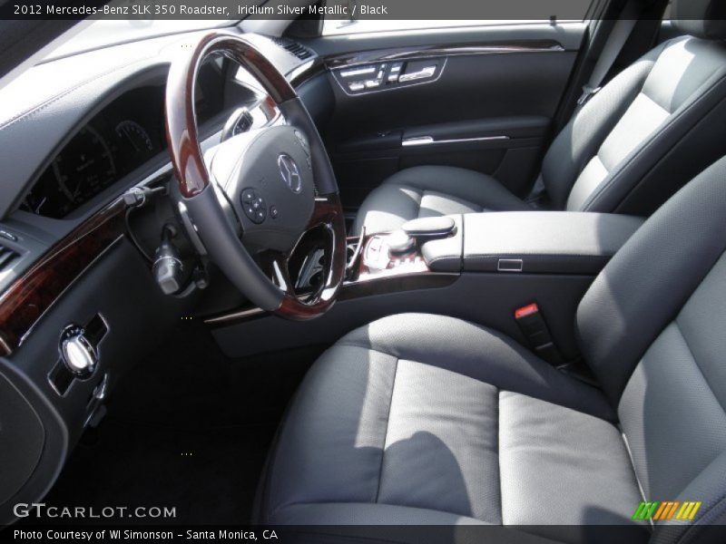  2012 SLK 350 Roadster Black Interior