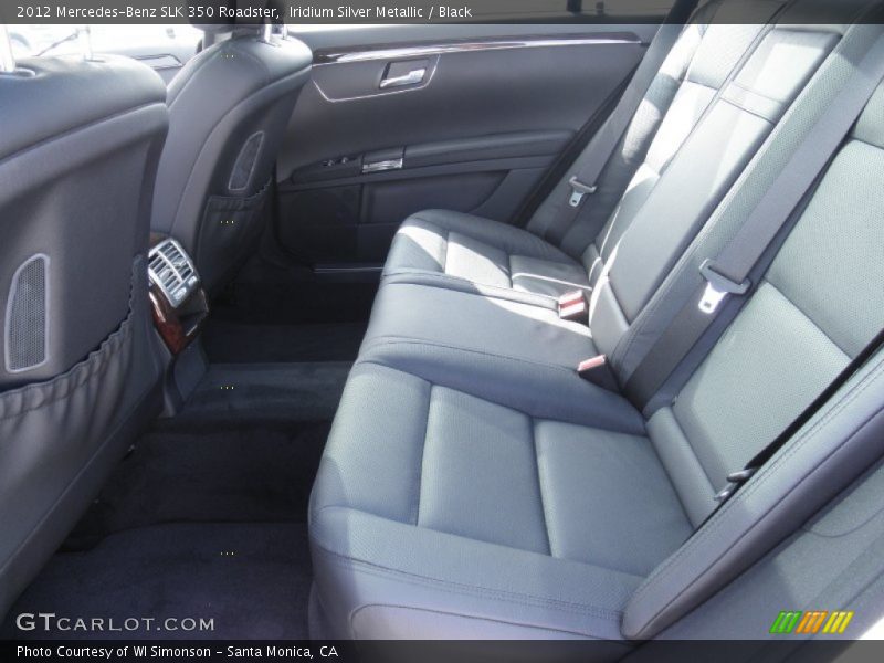  2012 SLK 350 Roadster Black Interior