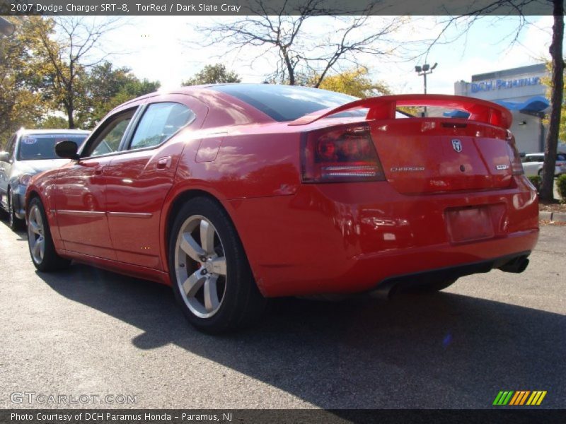 TorRed / Dark Slate Gray 2007 Dodge Charger SRT-8