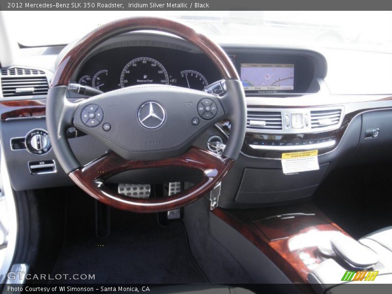 Dashboard of 2012 SLK 350 Roadster