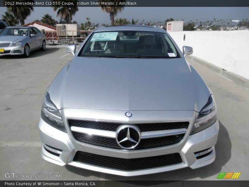 Iridium Silver Metallic / Ash/Black 2012 Mercedes-Benz CLS 550 Coupe