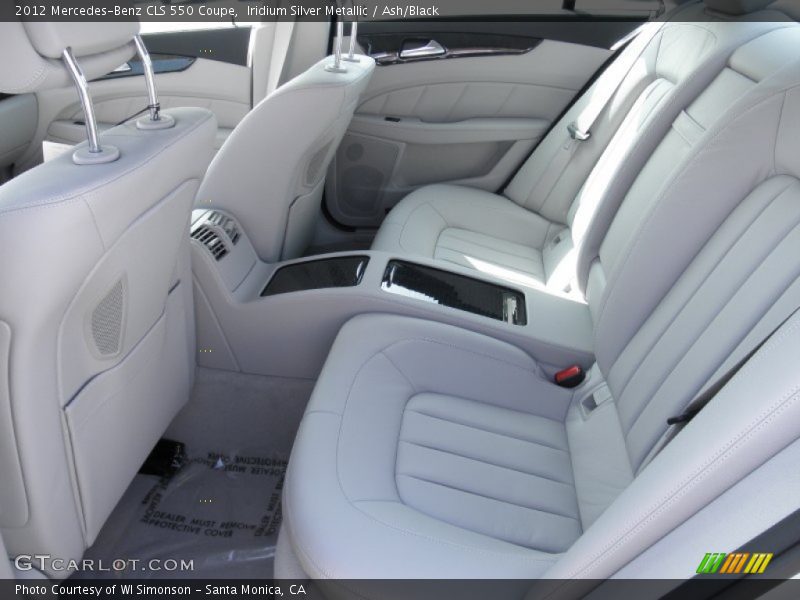 Iridium Silver Metallic / Ash/Black 2012 Mercedes-Benz CLS 550 Coupe