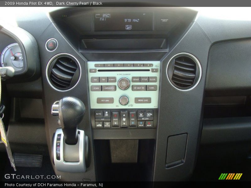 Dark Cherry Pearl / Black 2009 Honda Pilot EX 4WD