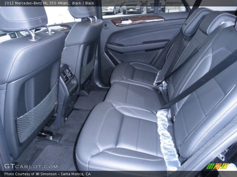  2012 ML 350 4Matic Black Interior
