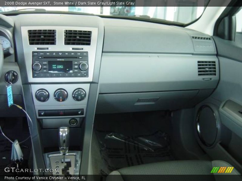Stone White / Dark Slate Gray/Light Slate Gray 2008 Dodge Avenger SXT