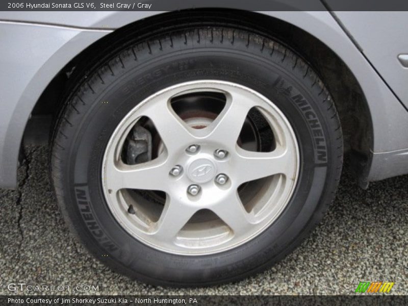 Steel Gray / Gray 2006 Hyundai Sonata GLS V6