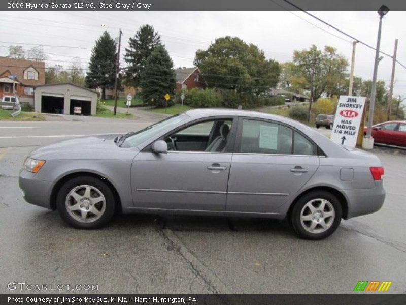 Steel Gray / Gray 2006 Hyundai Sonata GLS V6