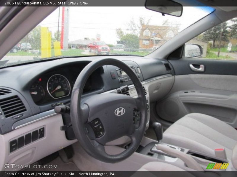 Steel Gray / Gray 2006 Hyundai Sonata GLS V6