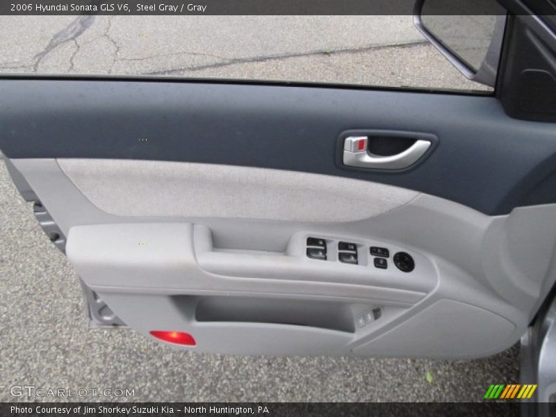 Steel Gray / Gray 2006 Hyundai Sonata GLS V6