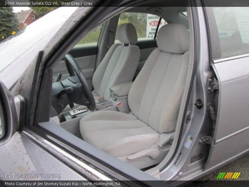 Steel Gray / Gray 2006 Hyundai Sonata GLS V6