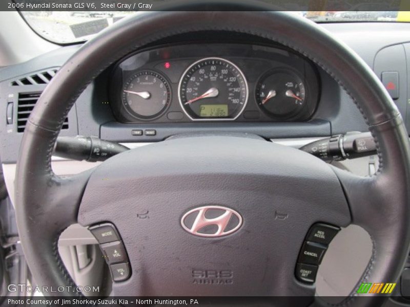 Steel Gray / Gray 2006 Hyundai Sonata GLS V6