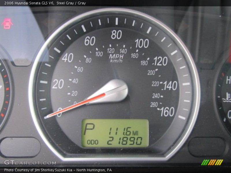 Steel Gray / Gray 2006 Hyundai Sonata GLS V6