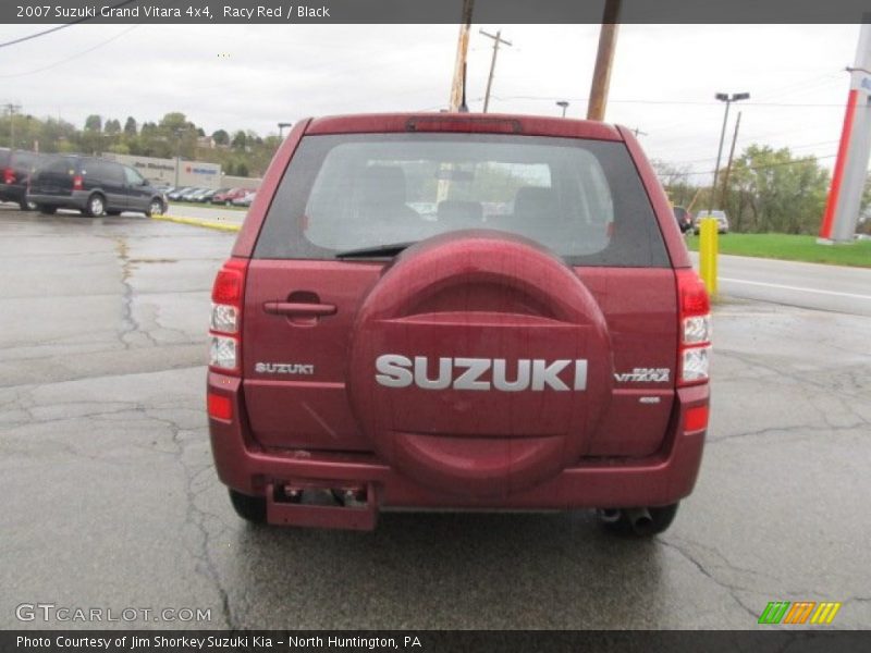 Racy Red / Black 2007 Suzuki Grand Vitara 4x4