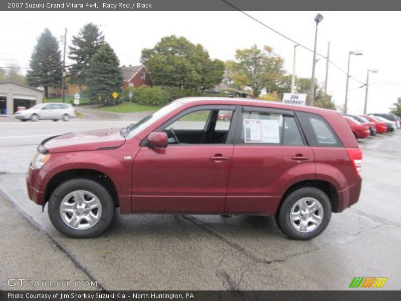 Racy Red / Black 2007 Suzuki Grand Vitara 4x4