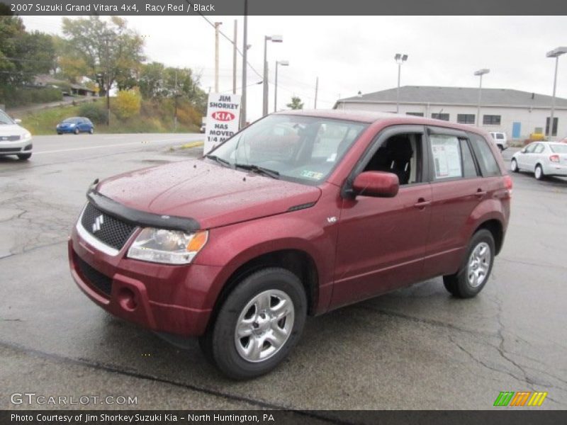 Racy Red / Black 2007 Suzuki Grand Vitara 4x4