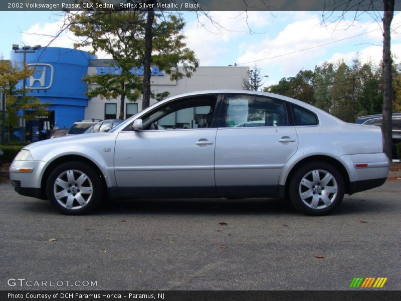 Reflex Silver Metallic / Black 2002 Volkswagen Passat GLX Sedan