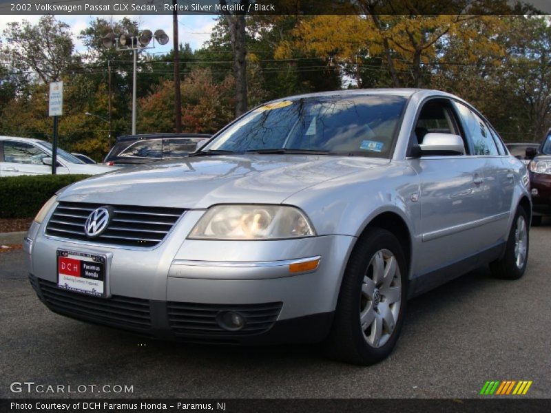 Reflex Silver Metallic / Black 2002 Volkswagen Passat GLX Sedan