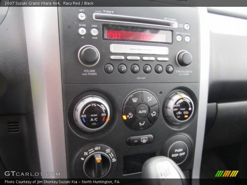 Racy Red / Black 2007 Suzuki Grand Vitara 4x4