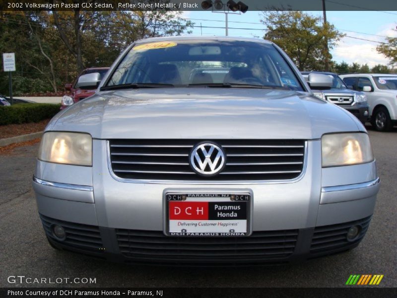 Reflex Silver Metallic / Black 2002 Volkswagen Passat GLX Sedan