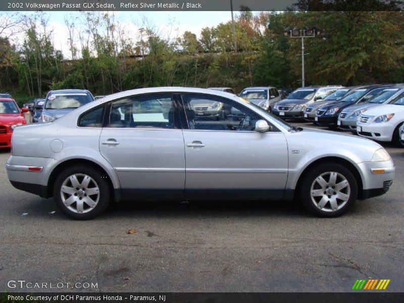 Reflex Silver Metallic / Black 2002 Volkswagen Passat GLX Sedan