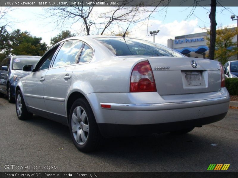 Reflex Silver Metallic / Black 2002 Volkswagen Passat GLX Sedan