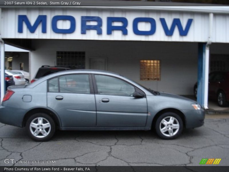 Storm Gray / Gray 2007 Saturn ION 2 Sedan