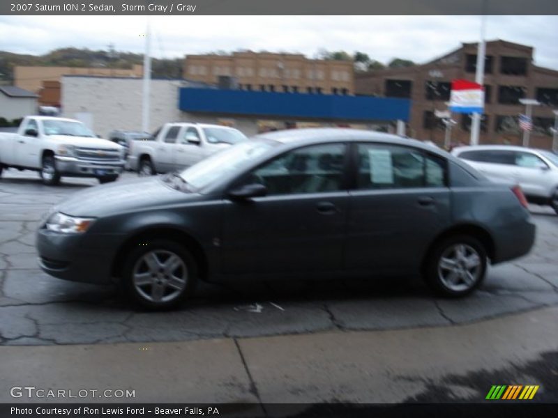 Storm Gray / Gray 2007 Saturn ION 2 Sedan