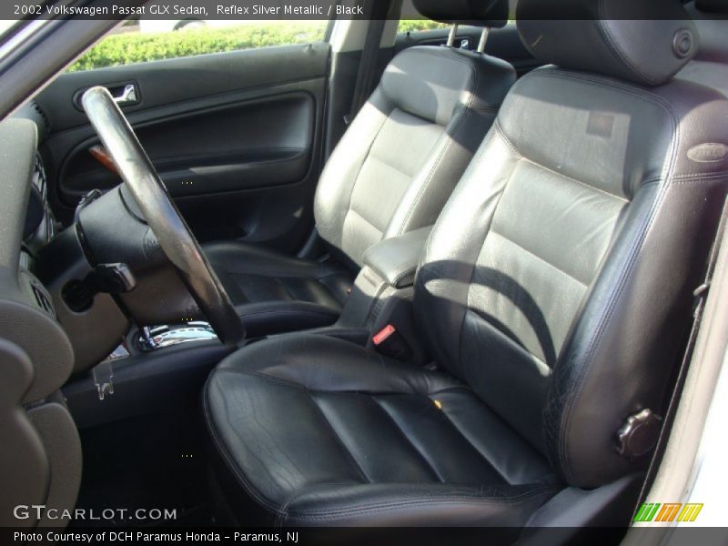 Reflex Silver Metallic / Black 2002 Volkswagen Passat GLX Sedan