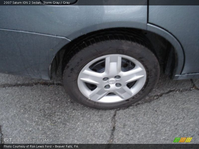 Storm Gray / Gray 2007 Saturn ION 2 Sedan