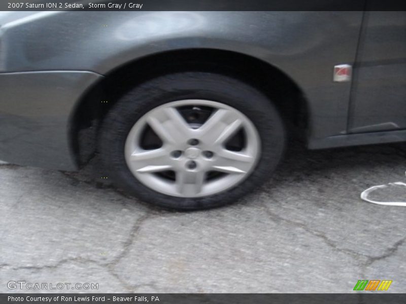 Storm Gray / Gray 2007 Saturn ION 2 Sedan