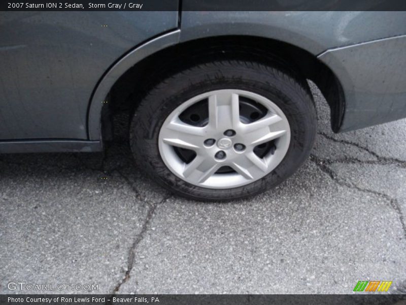 Storm Gray / Gray 2007 Saturn ION 2 Sedan