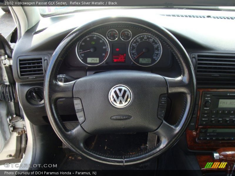Reflex Silver Metallic / Black 2002 Volkswagen Passat GLX Sedan