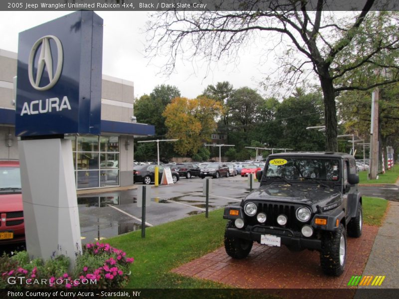 Black / Dark Slate Gray 2005 Jeep Wrangler Unlimited Rubicon 4x4