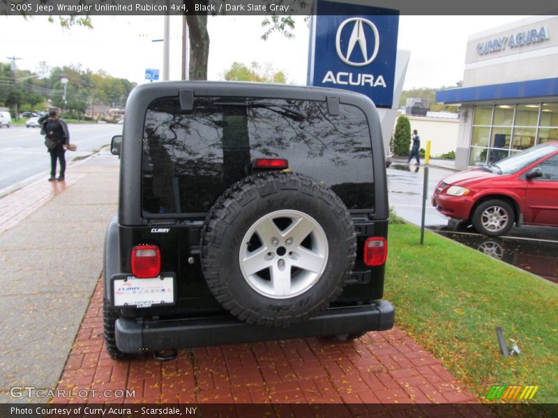 Black / Dark Slate Gray 2005 Jeep Wrangler Unlimited Rubicon 4x4