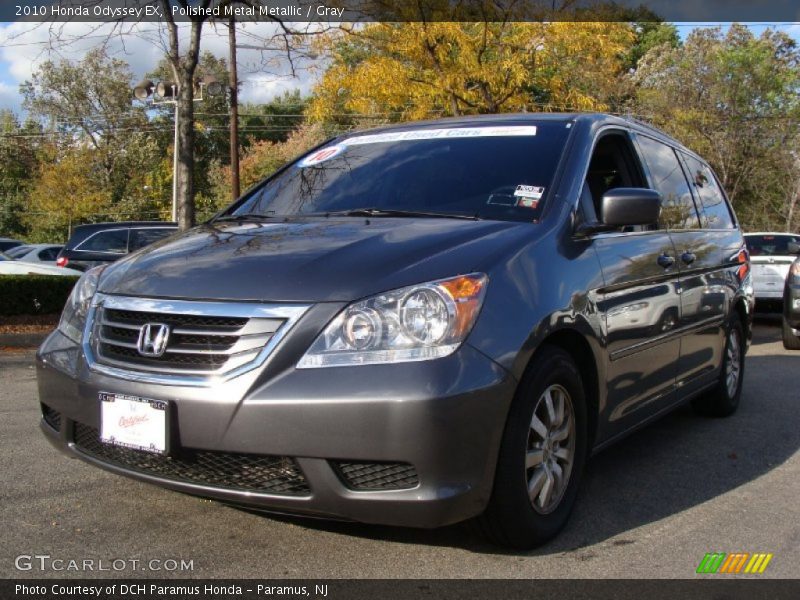 Polished Metal Metallic / Gray 2010 Honda Odyssey EX
