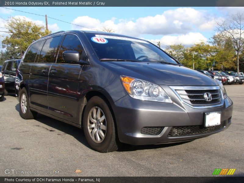 Polished Metal Metallic / Gray 2010 Honda Odyssey EX