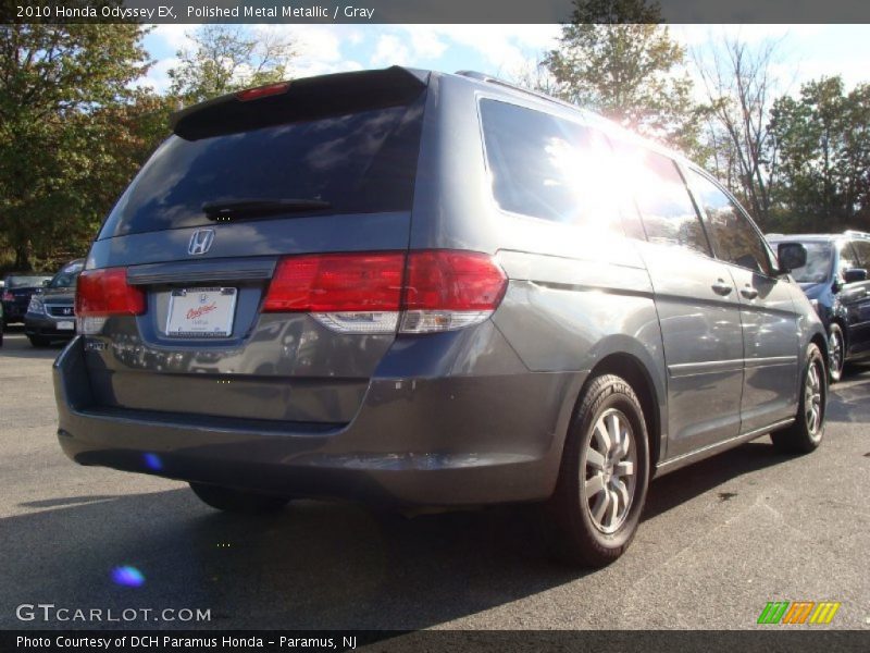 Polished Metal Metallic / Gray 2010 Honda Odyssey EX