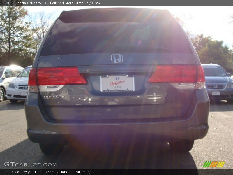 Polished Metal Metallic / Gray 2010 Honda Odyssey EX