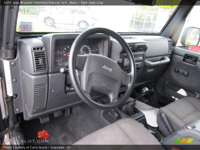 Dashboard of 2005 Wrangler Unlimited Rubicon 4x4