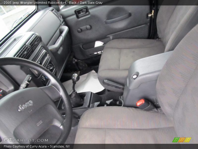 Black / Dark Slate Gray 2005 Jeep Wrangler Unlimited Rubicon 4x4